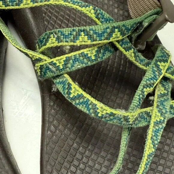 Chaco ZX1 Unaweep Water Hiking Sandals – Green, Grey, Black Women’s Size 8 - Picture 3 of 10